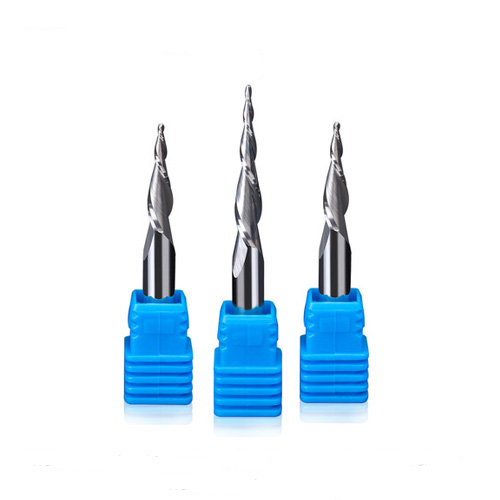 Taper ball nose end mill for carving