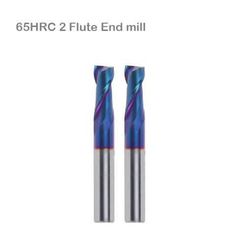 65hrc 2 flute end mill