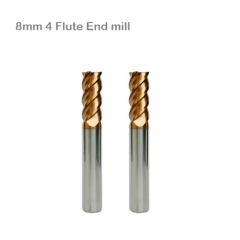 55HRC 8mm carbide end mill