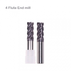 4 flute end mill 55HRC