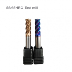 55HRC 4 Flute 10x100mm solid carbide end mill