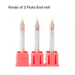 2 flute end mill