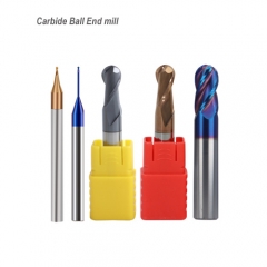 Carbide ball end mill 2F 3F 4F