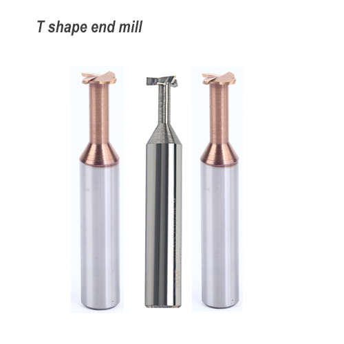 T shape end mill