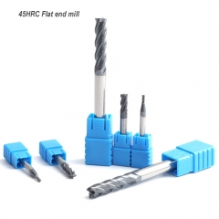 4F Flat end mill 45HRC 55HRC 58HRC 60HRC 65HRC