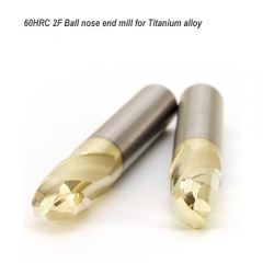 Carbide ball end mill 2F 3F 4F