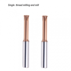 Thread milling carbide end mills