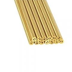 0.15~4.0mm copper single hole brass EDM tubes and multi hole brass EDM tubes