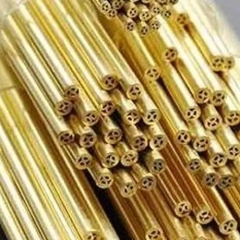 0.15~4.0mm copper single hole brass EDM tubes and multi hole brass EDM tubes