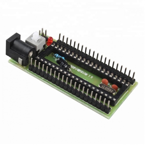 STC89C52 51 MCU Junta de desarrollo del sistema mínimo