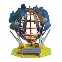 DIY Solar powered 3D Globe JBT-S027