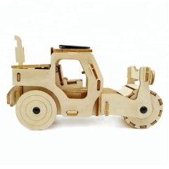 DIY Solar Powered Road Roller Toy JBT-S017