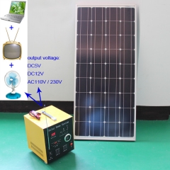 Sistema de suministro de energía solar H100N