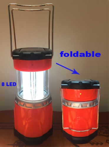 Luz solar plegable para acampar C1108H