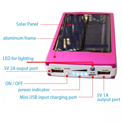 Cargador móvil solar M0037W