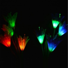Luz de palo de flor de lirio solar G091S