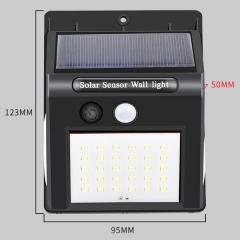 PIR Solar Wall Light W511P