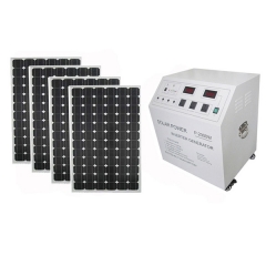 P-2000W Sistema de suministro de energía solar