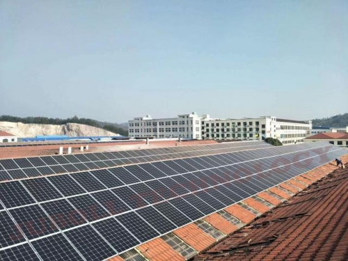 Sistema de energía solar de 500KW para JX-GZ