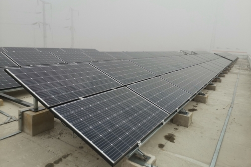 Sistema de energía solar de 300KW para techo HB-XT