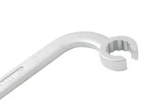 17mm Open End Flare Nut Offset Spanner Diesel Fuel Line Injector Remove Wrench