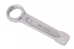 304QF INOX Stainless Steel Slogging Ring Spanner Hammer Impact Striking Flogging DIN 7444