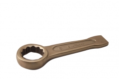 Spark Proof Non Sparking Al-Cu Slogging Striking Flogging Ring Spanner Certified