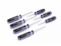 Cr-V Tamperproof Torx Driver Key Star Screwdriver T10/T15/T20/T25/T27/T30/T40 7pc Set