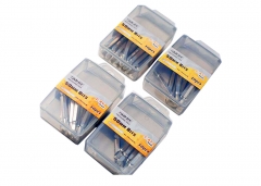 Cr-V Steel Screwdriver Power Bits 50mmL 10pc-pack: Ph1/Ph2/Ph3/F5