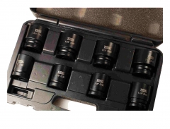 8pc 3/4" Dr. Cr-Mo 6pt Impact SAE/AF Imperial Socket Set: 1"-1.1/2"