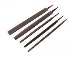 Industrial Steel Files 2nd/Medium Cut Flat/Round/Half Round/Triangle/Square:8"-14"