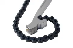 12"/300mm Heavy Duty Oil Filter Chain Wrench Oil Cup Removal Auto Plumbing Pipe Tool