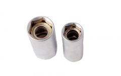 1/2" Dr. Cr-V Magnetic Spark Plug Socket Wrench Option: 16mm/18mm/21mm/2pc/3pc