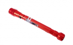 23" Flex Telescopic Shaft Double Magnetic End Pick-Up Tool 3 LED Flashlight Torch