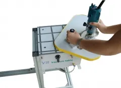 V8 Vacuum Woodworking Table for Contour Edgebander Trimming Cutting