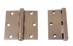 4pc-Pack Stanley USA 05-1484 3.5"x 3.5" Heavy Duty Door Hinges with Fixing Screws