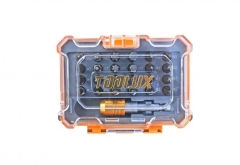 Expert 25pc S2 Steel Screwdriver Bits Set: Hex Torx Phillips Pozi Slotted