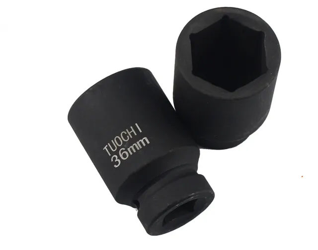 3/4" Dr. Cr-Mo 6PT 78mm Deep Impact Socket Metric Size: 17mm-58mm