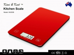 5KG KITCHEN SCALE-Digital LCD Food Weight Scale Glass Platform Batteries Include