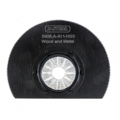 HSS Wood and Metal Oscillating Multi Wood working Tool Half Round Heavy Duty Machine Saw Blade Dia. 85mm