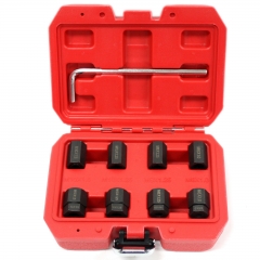 9pc Stud Remover & Installer Nut & Bolt Socket Tool M6 M8 M10 Thread Kit