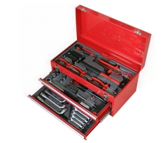 83pc Heavy Duty Mechanic Tool Kit Set Metal Box Chest Socket Spanner Hex Torx