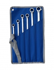 Cr-V Aviation Extra Long Ratchet Gear Spanner Wrench Set