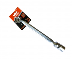 Hinged Swivel Flex Double Head Socket Saltus Wrench for Confined Area