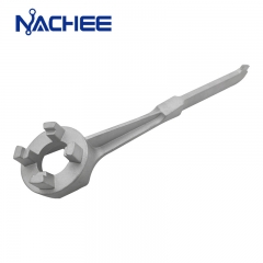 5-in-1 Bung Wrench Aluminum Gallon Drum Barrel Opener Tool: for 10 15 20 30 55 Gallon