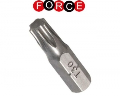 Force 5pc-pack 1/4" Shank Torx Star 25mmL Bits: T9-T40
