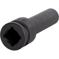 Force 3/8" Dr. 6 Point 63mmL Deep Impact Socket Metric / Imperial 8pc Set