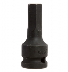 FORCE 2649027 3/4" Dr. Impact One-Piece Hex Socket Bit 27mm 90mmL