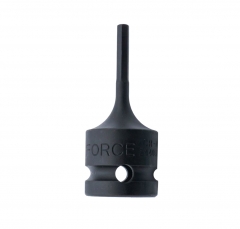 Force 1/2" Drive One-piece Hex Impact Socket Bit 60mmL Individual