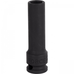 Force 3/8" Dr. 6PT 63mmL Cr-Mo Steel Deep Impact Socket